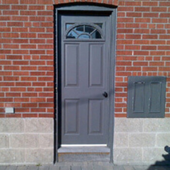 Entrance Door Before