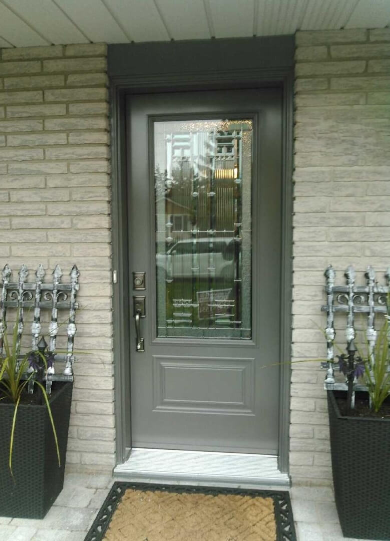 Front Entrance Door with Windows