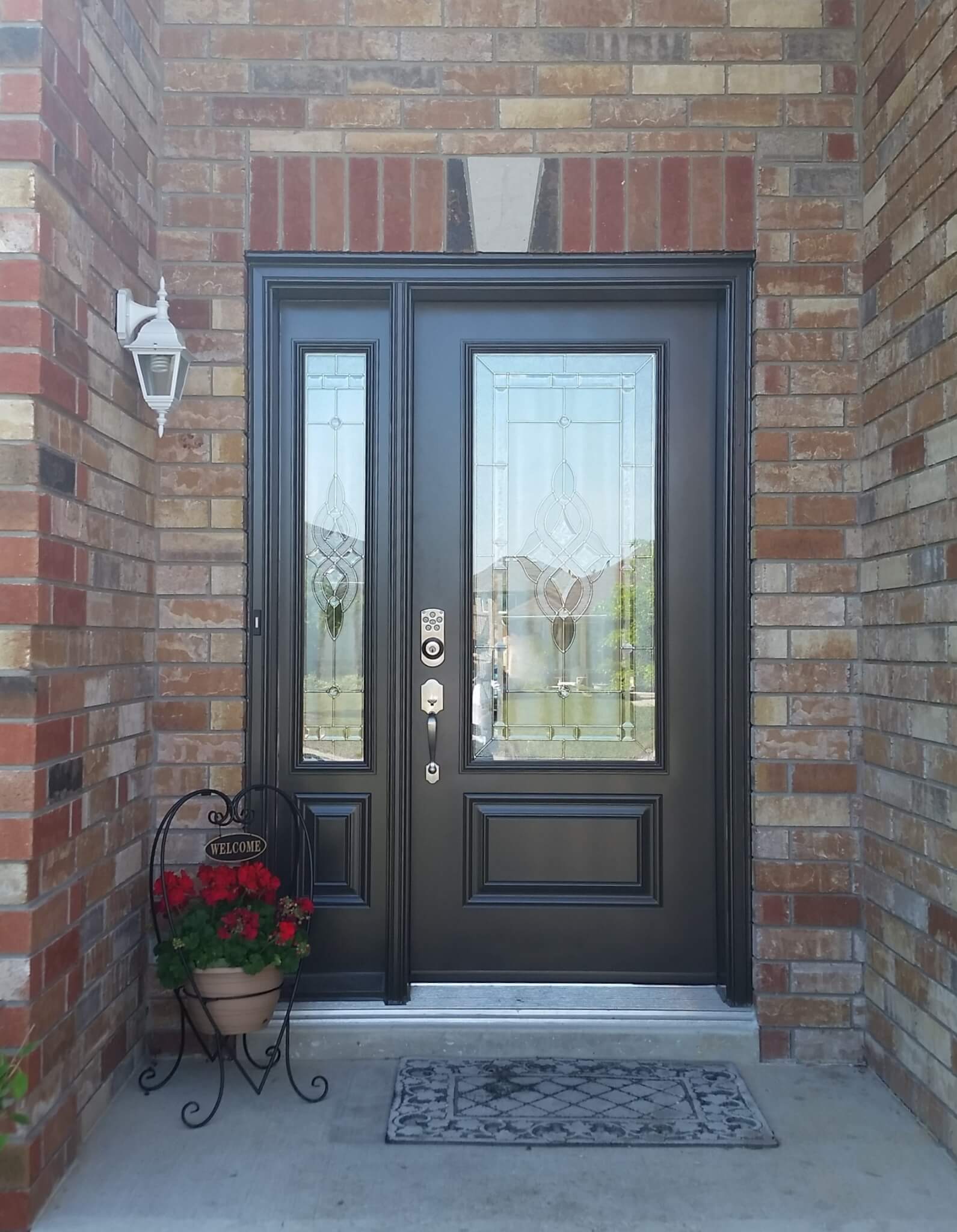 Front Entrance Door with Windows