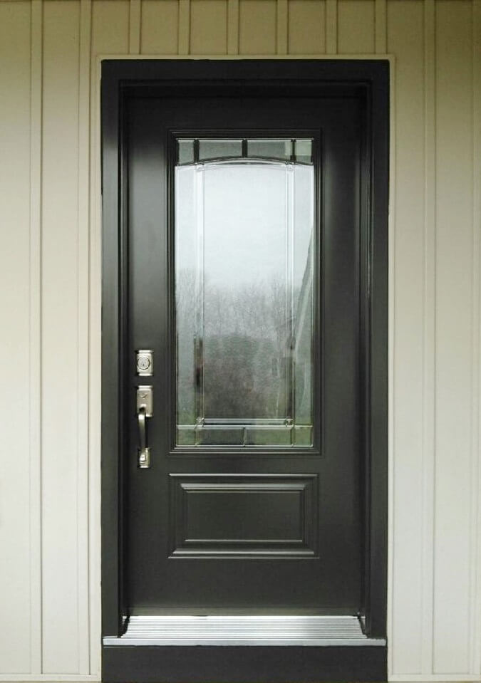 Front Entrance Door with Windows