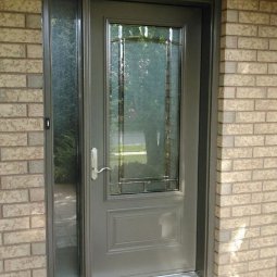 Front Entrance Door with Windows