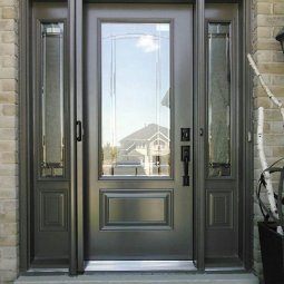 Front Entrance Door with Windows