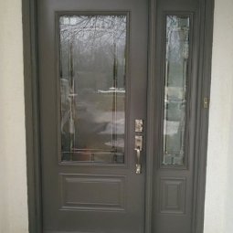 Front Entrance Door with Windows