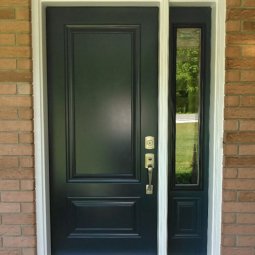 Front Entrance Door with Windows