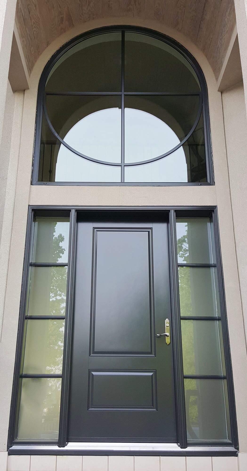 Front Entrance Door with Windows