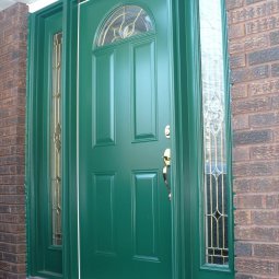 Front Entrance Door with Windows