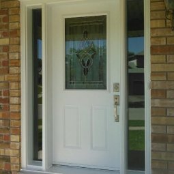 Front Entrance Door with Windows