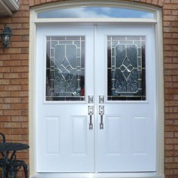 Front Entrance Door with Windows