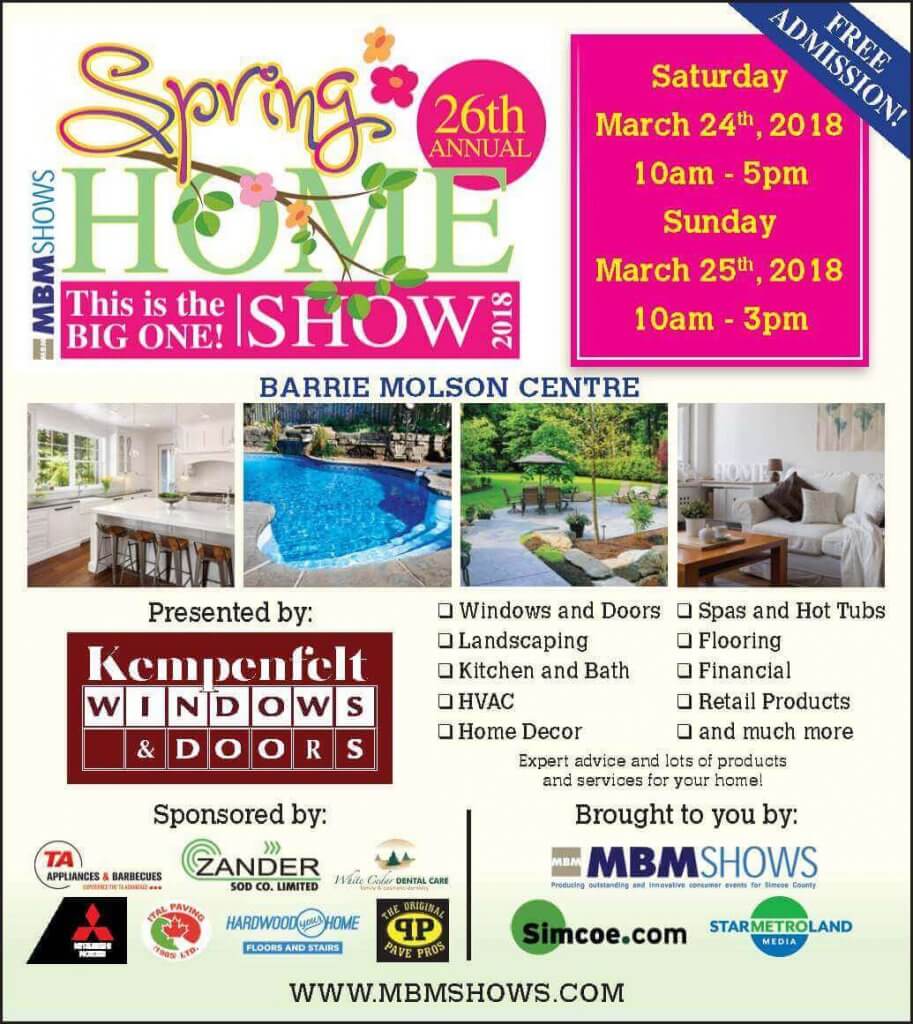kempenfelt windows at the barrie home show