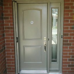 fiberglass 2pct grey taupe beige single full sidelite york glass hide a screen