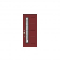 Contemporary Steel Door with York Decorative Glass Canadian Legacy Series