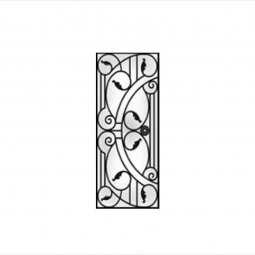 Eva Decorative Glass Wrought Iron Collection