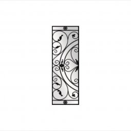 Julietta Decorative Glass Wrought Iron Collection