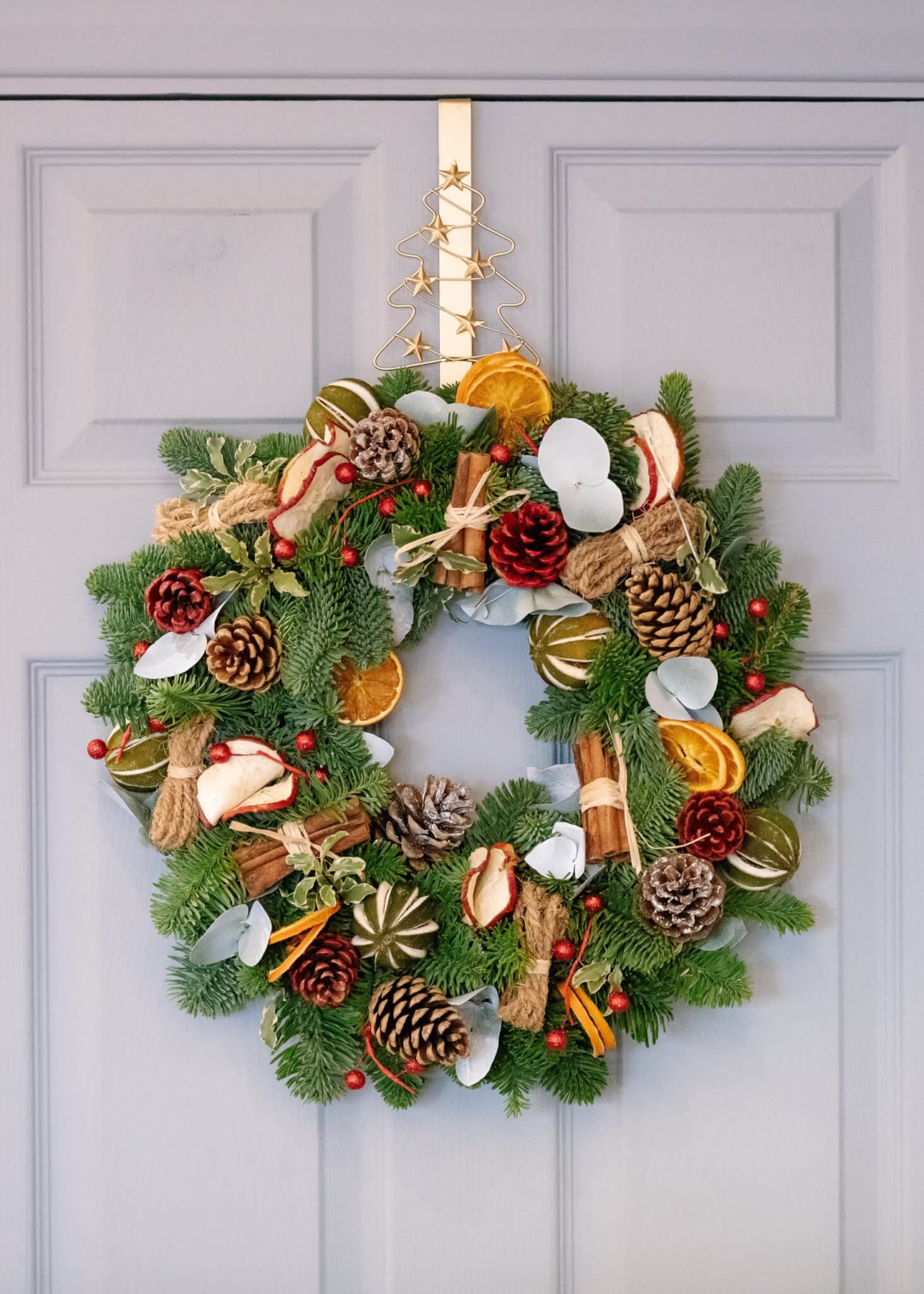 Wreath on a Door